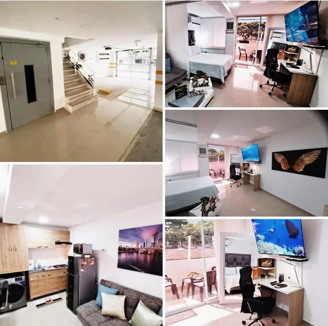 305 Ambiente Parking Ac Elevador Balcon Wifi Speed Apartment Cali