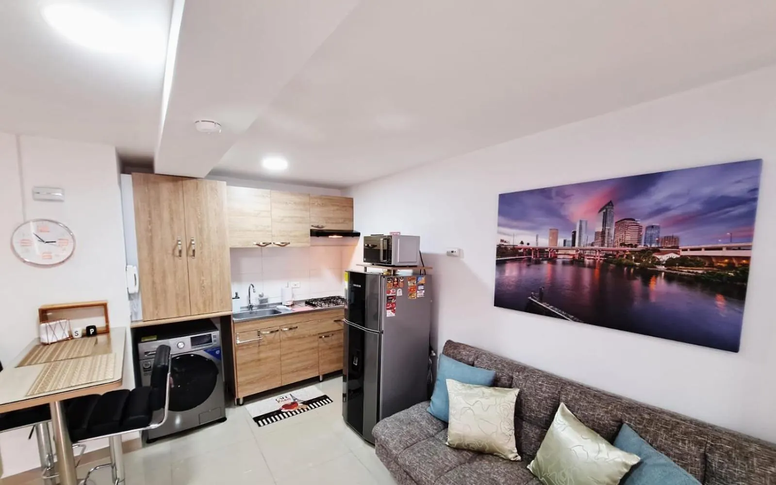 305 Ambiente Parking Ac Elevador Balcon Wifi Speed Apartment Cali Colombia